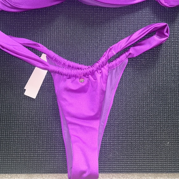 Victoria’s Secret Metallic Purple Bikini Set - Picture 4 of 5